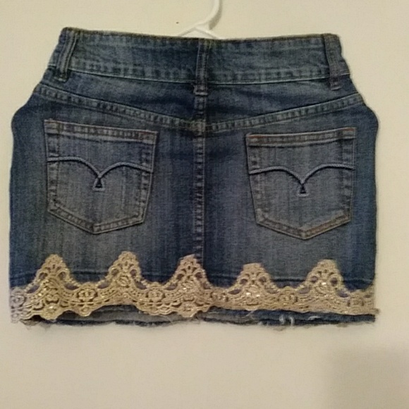 Jixidenim Jean Mini Skirt - Picture 2 of 4